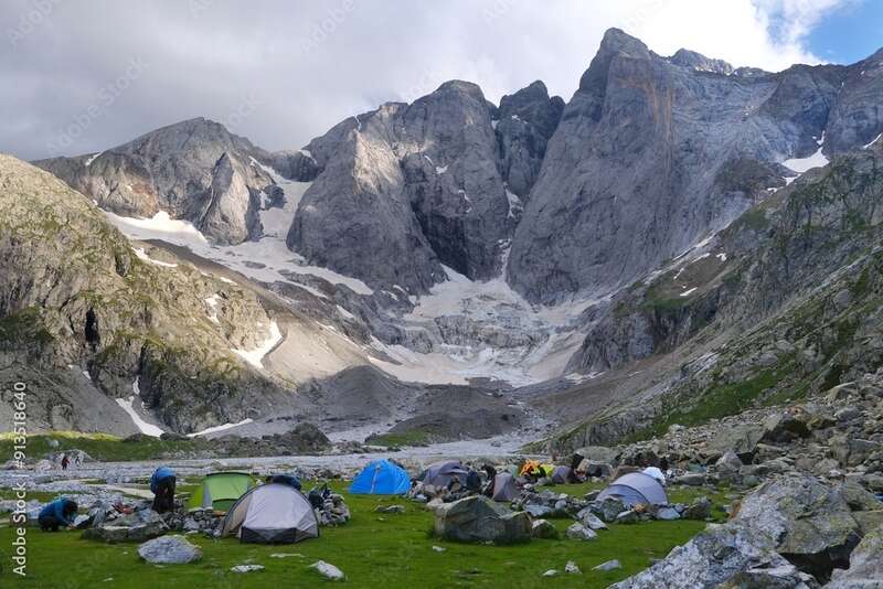 Randonnée au-dessus de Cauterets dans le massif du Vignemale