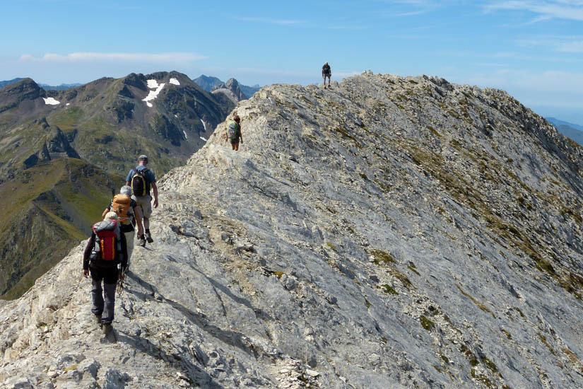 Randonnée guidée et ascension du Grand Gabizos