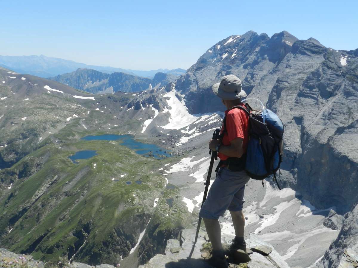 Randonnée guidée sur les crêtes du cirque de Troumouse