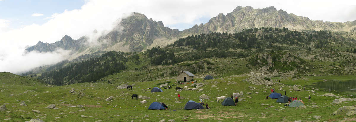 Randonnée bivouac Famille